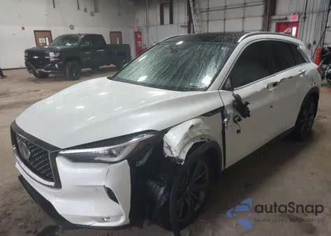 2020 Infiniti Qx50 Essential Awd z USA, uszkodzony, nr VIN 3PCAJ5M34LF111532